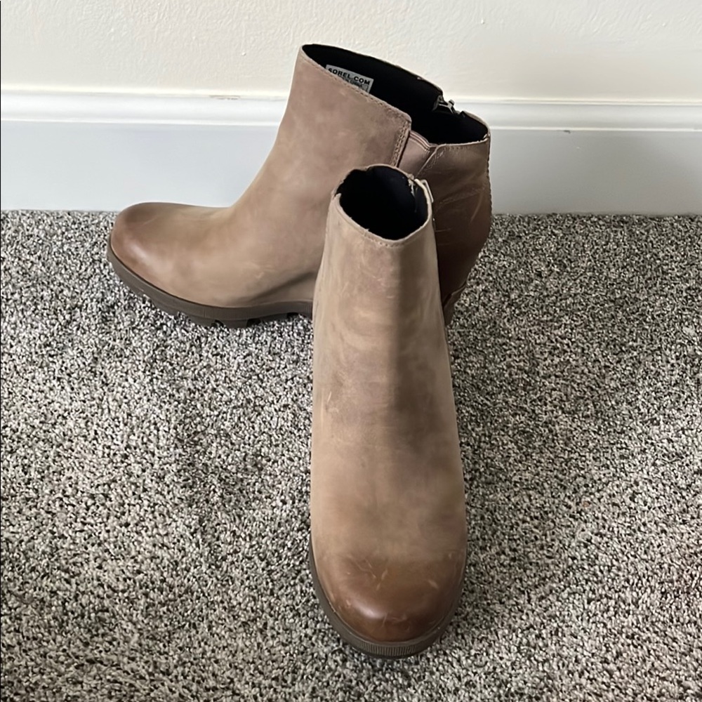 Sorel Wedge Ankle Boots - Picture 4 of 7